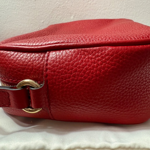Gucci Soho Disco Crossbody Small Red Leather - Picture 4 of 16